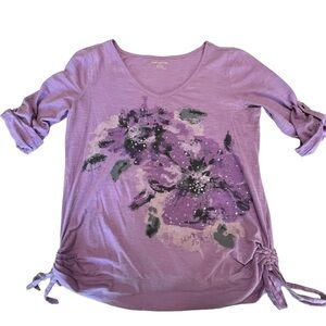 DKNY 100% cotton Blouse size: Large